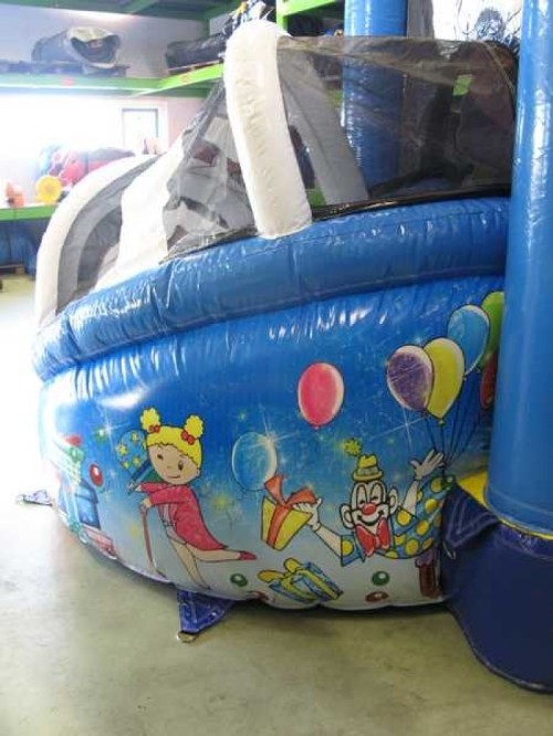 Springkussen Mini clown met slide